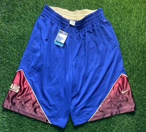 Nuevo con etiquetas Pantalones Cortos Nike Dri Fit Lebron James L23 Azul Granate Para Hombre Talla XL Raro 2010 - Imagen 1 de 19