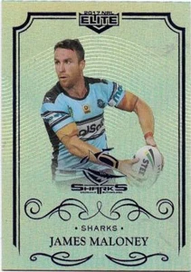 2017 NRL Elite Silver Parallel (038) James MALONEY Sharks - Picture 1 of 1