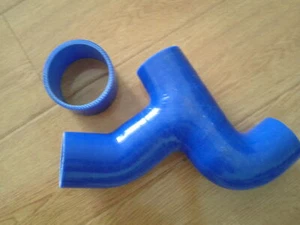 Silicone Hose for Subaru Impreza WRX GC8 EJ20 EJ22 Turbo Y Pipe 1996-2000 blue - Picture 1 of 7