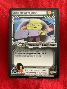 Dragon Ball Z Black Forearm Block SCORE 2001 #25 - Picture 1 of 2