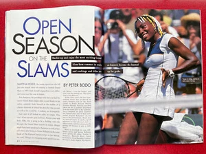 TENNIS MAGAZINE JUNE 1998 Marcelo Rios Venus Serena Williams + multiple print ad - Imagen 1 de 12