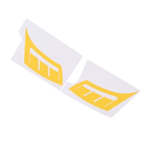 For 2021-2023 Subaru WRX front wheel side air vent Vinyl Decal sticker Yellow - Picture 1 of 7