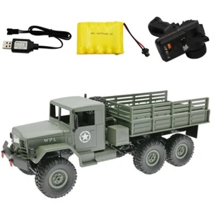 WPL B16 Green RC Military Truck SET 6WD 1/16 Off-road Crawler Car Toy Kids DIY - Picture 1 of 6