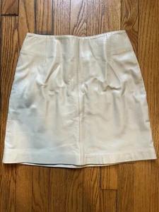 Hugo Buscati Women’s Leather Skirt Size 6 - Picture 1 of 6