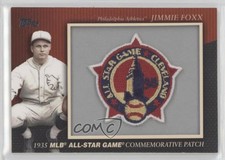 2010 Topps Manufactured Commemorative Patch Jimmie Foxx #MCP-6 Patch HOF