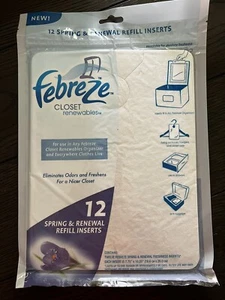 Febreze Closet Renewables 12 Spring & Renewal Refill Inserts (DR) - Bild 1 von 3