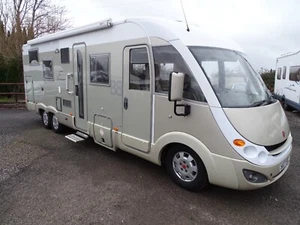 Burstner Elegance i710 2007 6 Berth Tag Axle Motor Home,32211 Miles,Fixed Beds - Picture 1 of 21