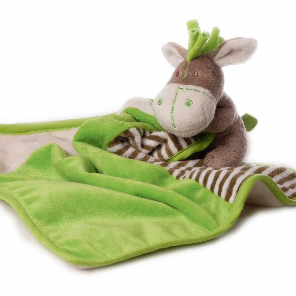 Inwolino 7792 - Schmusetuch Esel Pauli, 30 x 30 cm Inware