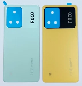 Coque arrière vitre cache batterie avec adhésif pour Xiaomi Poco X5 Pro - Picture 1 of 3