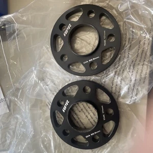 MS100190 APR Spacers (Set of 2) - 66.5mm CB - 17mm Thick - Picture 1 of 5