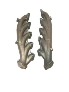 Genuine Ford 6.8L V10 Exhaust Manifold Driver & Passenger Side Set Pair New OEM - Foto 1 di 8