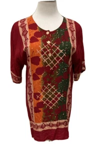 Pretty Batik Nusantara Top SX XL Indonesia.  - Picture 1 of 12