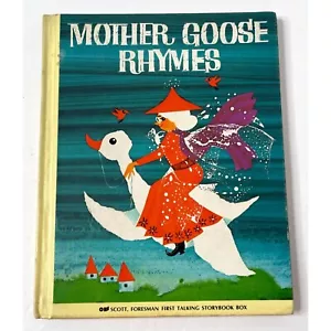 Vintage 60s Mother Goose Rhymes Hardcover Book Ephemera Krystyna Stasiak-Orska - Imagen 1 de 10