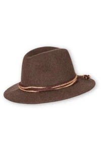 Original Herren Trachten Tiroler Hut 027 Landhaushut Loden braun Jagdhut Wiesn