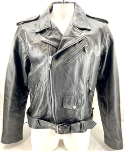 Vtg Leather Headquarters Biker Motorcycle Thinsulate Liner Jacket coat Men's 50 - Bild 1 von 11