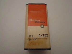 NOS DELCO REMY GM GENERAL MOTORS A-752 19551956 BRUSH SET SEALED CONTAINER - Picture 1 of 5