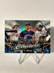 2023 Topps Chrome Cosmic Star Clusters Refractor-Rutschman, Witt Jr.,Greene - Picture 1 of 2