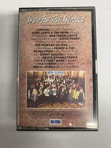 WE ARE THE WORLD USA FOR AFRICA CASSETTE 1985 Michael Jackson Springsteen - Picture 1 of 12