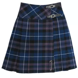 Tartanista Damen 23" - 59cm Honour of Scotland Wraparound Tartan Midi Kilt - Bild 1 von 4