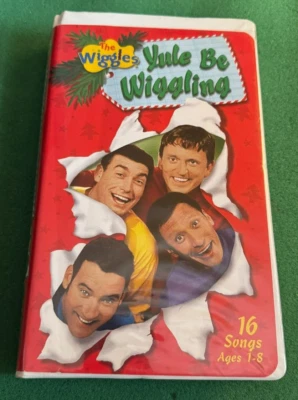 The Wiggles: Yule Be Wiggling VHS + FREE DVD - Image 1 of 2