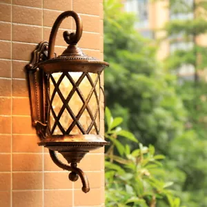 Outdoor Wall Lamp Garden Gate Wall Light Balcony Wall Lighting Yard Wall Lights - Picture 1 of 11