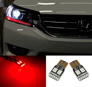 Bright Red LED Parking light bulbs for Toyota Prius SUPER BRIGHT Error Free X7R - Picture 1 of 5