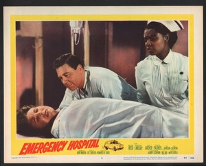 Emergency Hospital Lobby Card-Walter Reed and Margaret Lindsay.