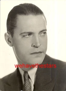 Vintage Chester Morris QUITE HANDSOME EARLY 30s DBW Portrait by C.S. BULL - Picture 1 of 1