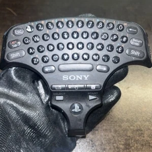 Sony PlayStation 3 Wireless Keypad Keyboard Controller Attachment PS3 CECHZK1UC - Picture 1 of 9