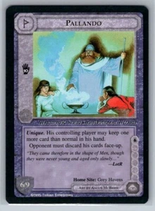 Pallando casi nuevo limitado The Wizards Middle Earth CCG - Imagen 1 de 2
