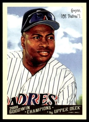 2009 Upper Deck Goodwin Champions Tony Gwynn San Diego Padres #135 NM - Image 1 of 2
