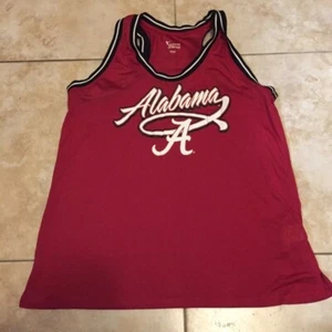 NCAA ALABAMA CRIMSON TIDE women's polyester tank-top, red, SMALL, New - Picture 1 of 1