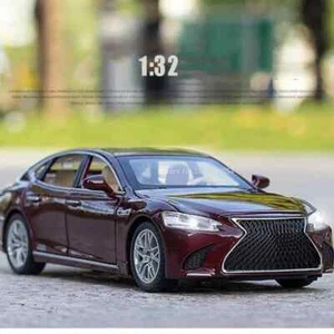 1/32 Lexus LS500H Alloy Car Toy Model Diecast Sound Light Pull Back Toys Vehicle - Picture 1 of 23
