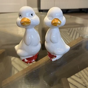 RARE Manga Porcelain Set Of 2 Vintage 1970’s Figurines - Picture 1 of 13