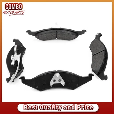 Pastilhas de freio dianteiras compatíveis com 1986-1992 Ford Taurus 1988-1992 Lincoln Continental - Imagem 1 de 4