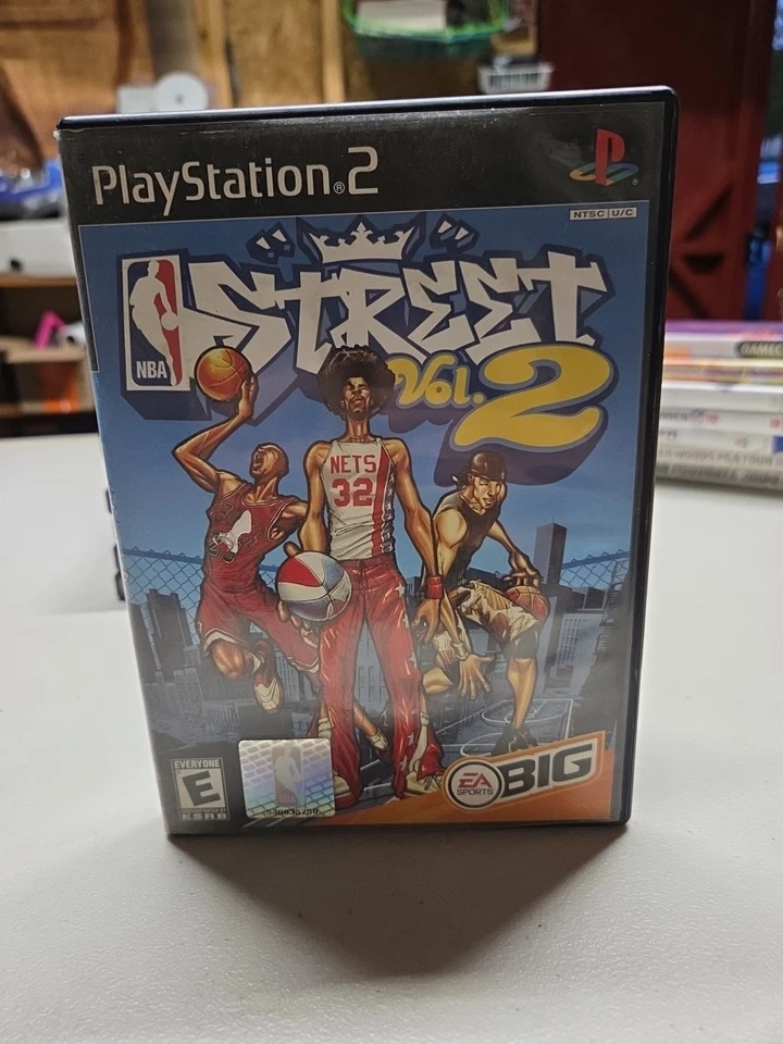 NBA Street Vol. 2 Sony PlayStation 2 PS2 Black Label CIB *Tested* - Image 1 of 4