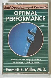 Emmett Miller MD Optimal Performance RARE OOP Cassette Tape Self Help Relaxing - Picture 1 of 6