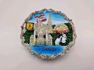 VIENNA AUSTRIA DANUBE MAGNETIC GIFT Souvenir MULTICOLOURED COLOUR - BN - Picture 1 of 5