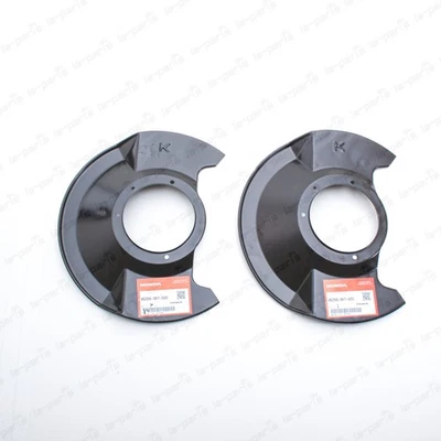 Genuine OEM Honda Integra 90-95 Civic Front Brake Splash Shield 45255SK7-020 x2 - Image 1 of 4