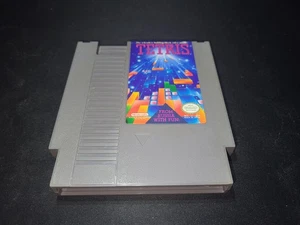 Tetris 1 the Original! Authentic Nintendo NES NRMT condition game cartridge - Picture 1 of 3