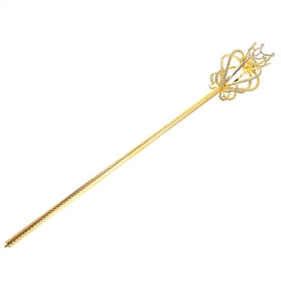 Bacchetta di plastica da 1 pezzo Bacchetta da Bastone Re Scettro - Immagine 1 di 4