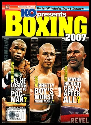 Floyd Mayweather Jr. Autographed Signed Magazine Beckett BAS QR #BM37880 - Image 1 of 3
