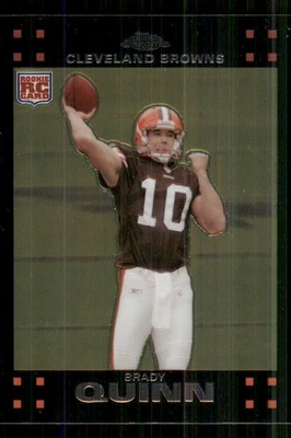2007 Topps Chrome #TC167 Brady Quinn RC - Image 1 of 2