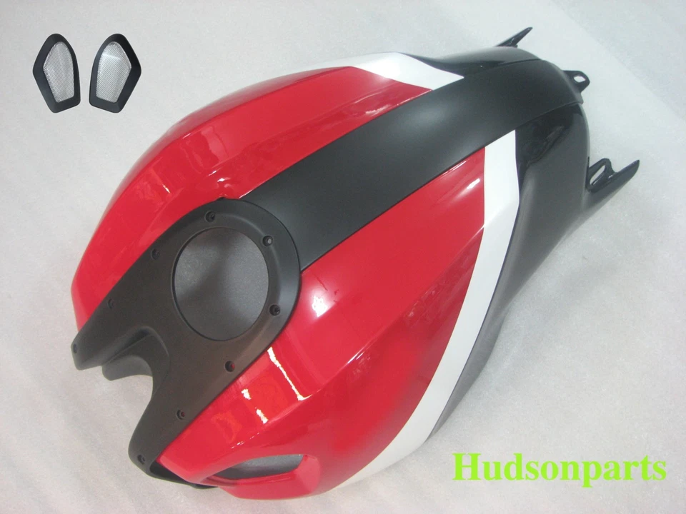 Gas Tank Cover Cowl Fairing For Ducati Monster 696 796 1100 Red/Black - Image 1 of 1