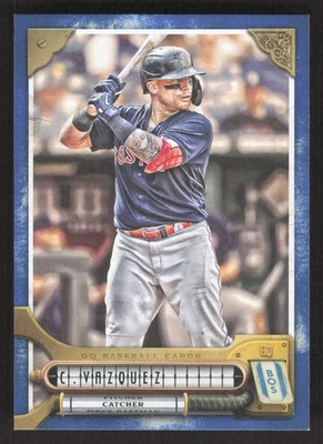 2022 Topps Gypsy Queen #8 Christian Vazquez Indigo #/250 - Image 1 of 2