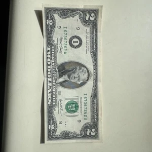 2003 - $2 Two Dollar Bill Rare Series A - Picture 1 of 5