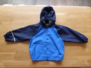 Kinder Regenjacke / Matschjacke / Jacke / Gr. 86/92 / blau / Polyester / H&M - Bild 1 von 5