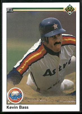 1990 Upper Deck - Kevin Bass #302 - Image 1 of 2