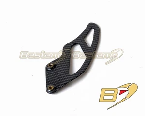 2018 - 2020 Triumph Street Triple 765 RS Carbon Fiber Sprocket Chain Guard Twill - Picture 1 of 3