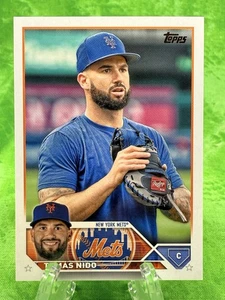 Tomas Nido - Image Variation - 2023 Topps Update #US105 New York Mets SSP - Picture 1 of 11